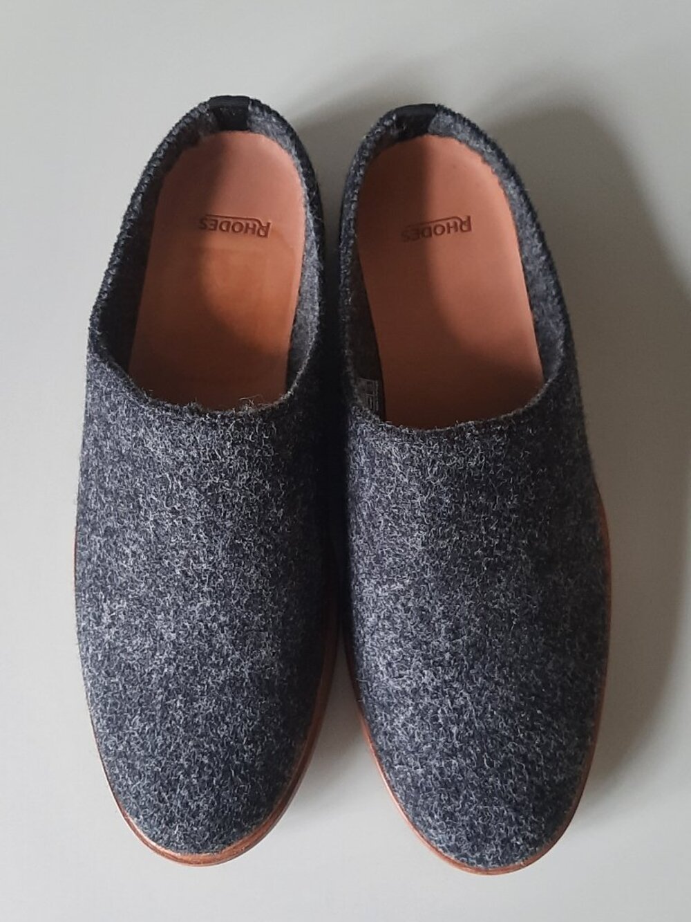 Rhodes Footwear "The Wool House Shoe" Slip-on Mule Slippers